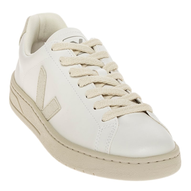 Veja Women's Urca Coated Cotton Sneaker in White - 37 EU