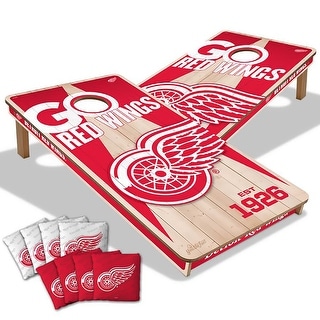 Detroit Red Wings NHL 2x4 Cornhole Board Set