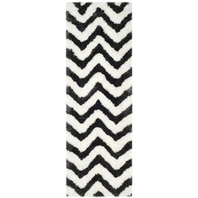 SAFAVIEH Handmade Barcelona Shag Rayya Polyester Rug