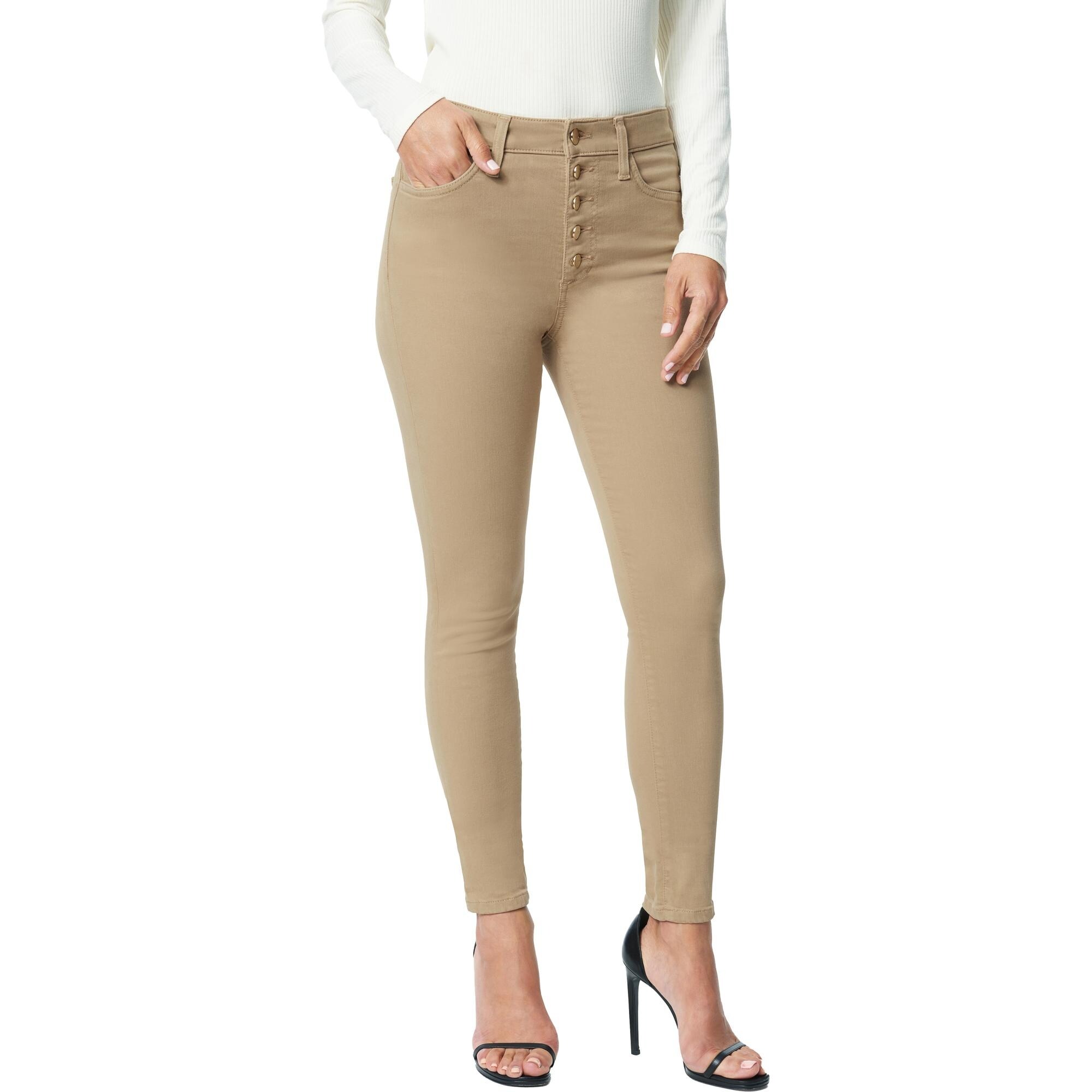 high rise colored jeans