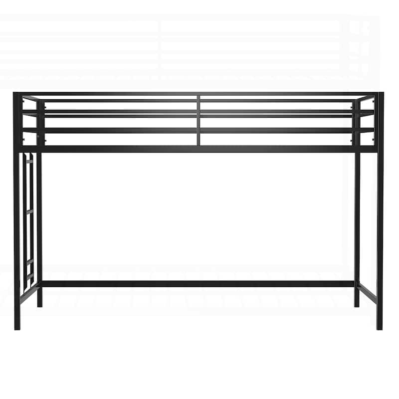 Sturdy Space-Saving Junior Twin Loft Bed for Kids' Bedroom