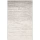 SAFAVIEH Adirondack Vera Modern Ombre Distressed Stripe Area Rug - 2'6" x 4' - Ivory/Silver