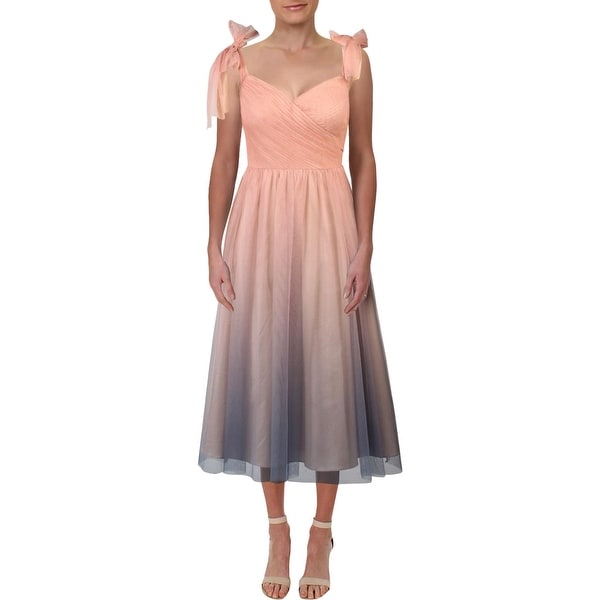 tea length evening dress