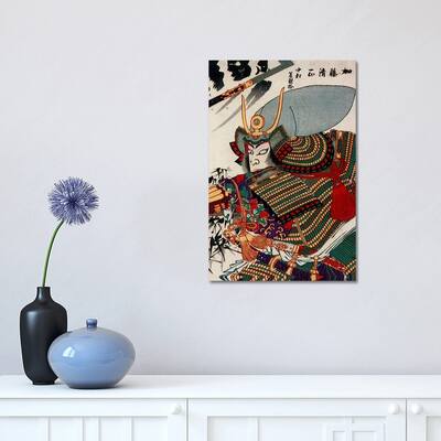 iCanvas "Kato Kiyomasa" by Unknown Artist Canvas Print