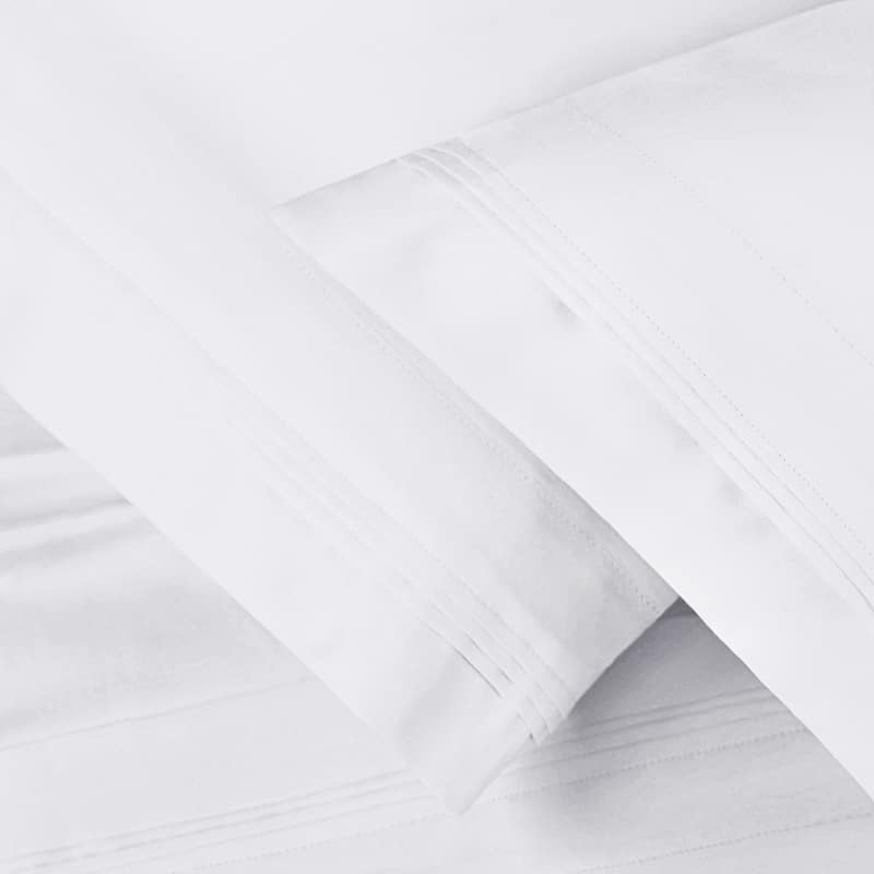 Superior Egyptian Cotton 1500 Thread Count Pillowcase - (Set of 2) - King - White
