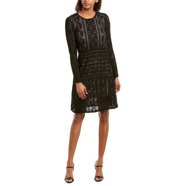 bcbgmaxazria lace shift dress