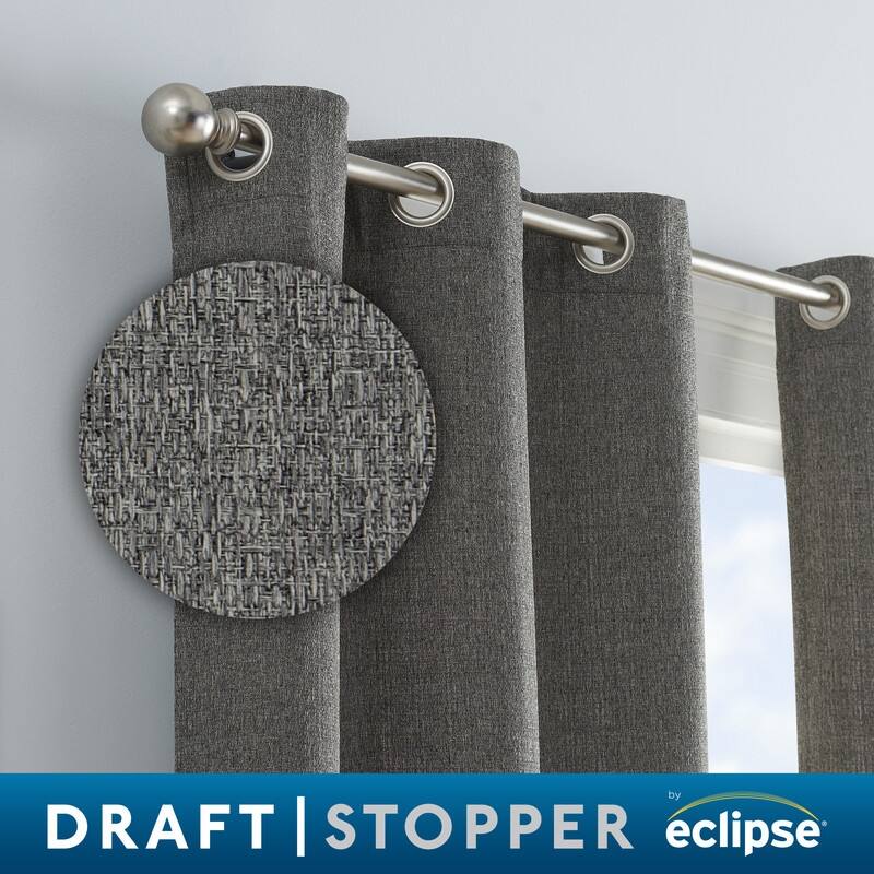 Eclipse Carter Room Darkening Window Curtains, 2 Panels