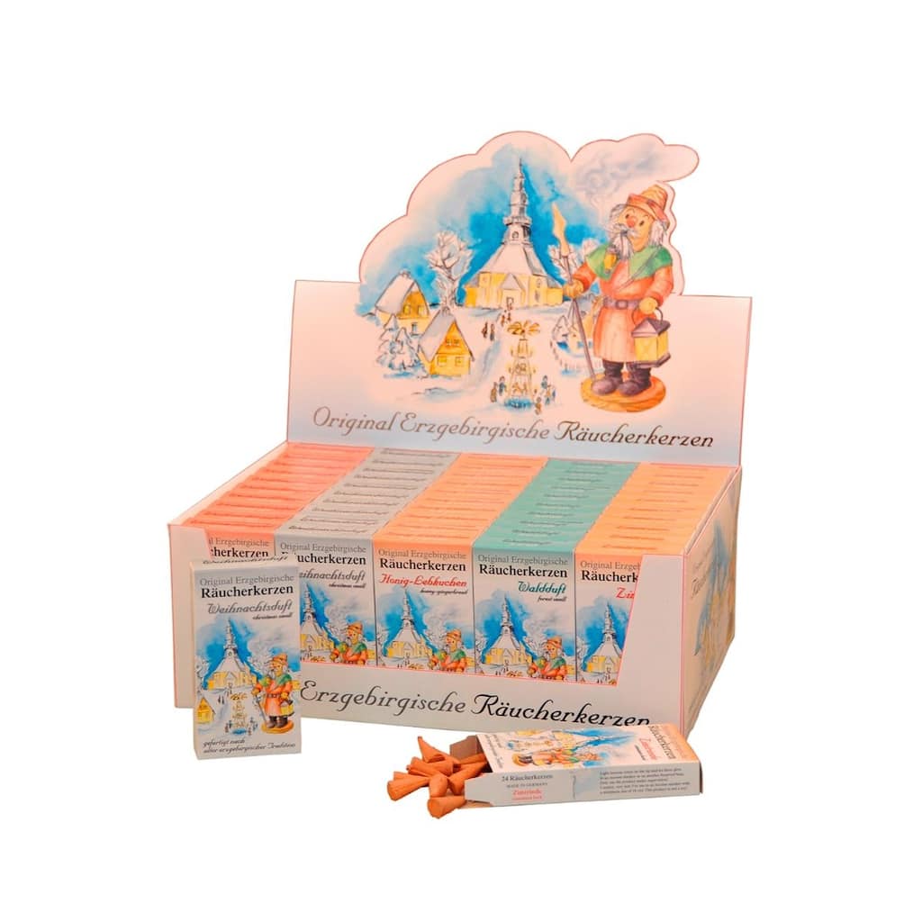 50 Pink Orange Blue Assorted Knox Large Incense Display Boxes 24pc 13"