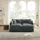 Option Gray 2-Seater Sofa+Ottomans*2
