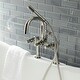 preview thumbnail 19 of 30, Concord Deck Mount Clawfoot Tub Faucet