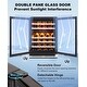 preview thumbnail 7 of 11, Luchar Wine Fridge 24 Inch, 46 Bottles Wine Fridge Cooler with Temperature Memory & Touchscreen Design
