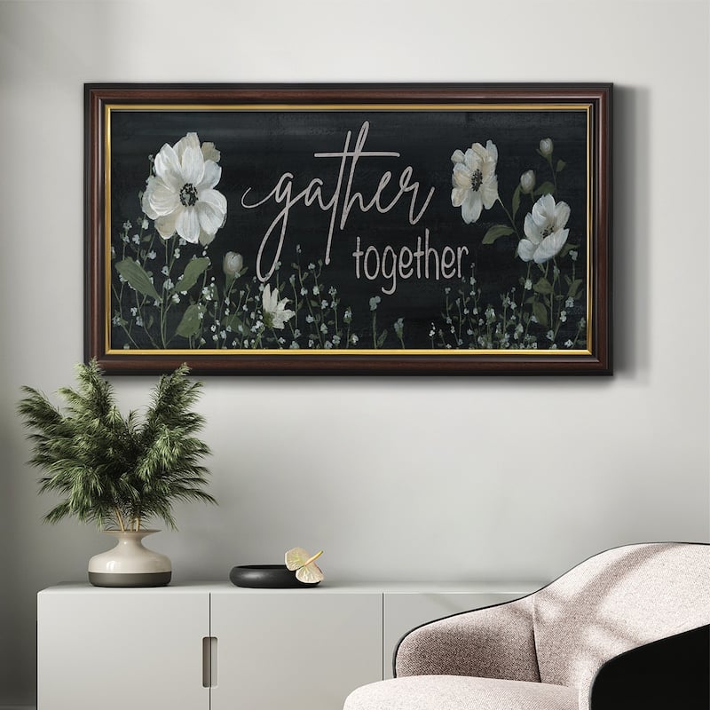 Gather Together Premium Framed Canvas- Ready to Hang
