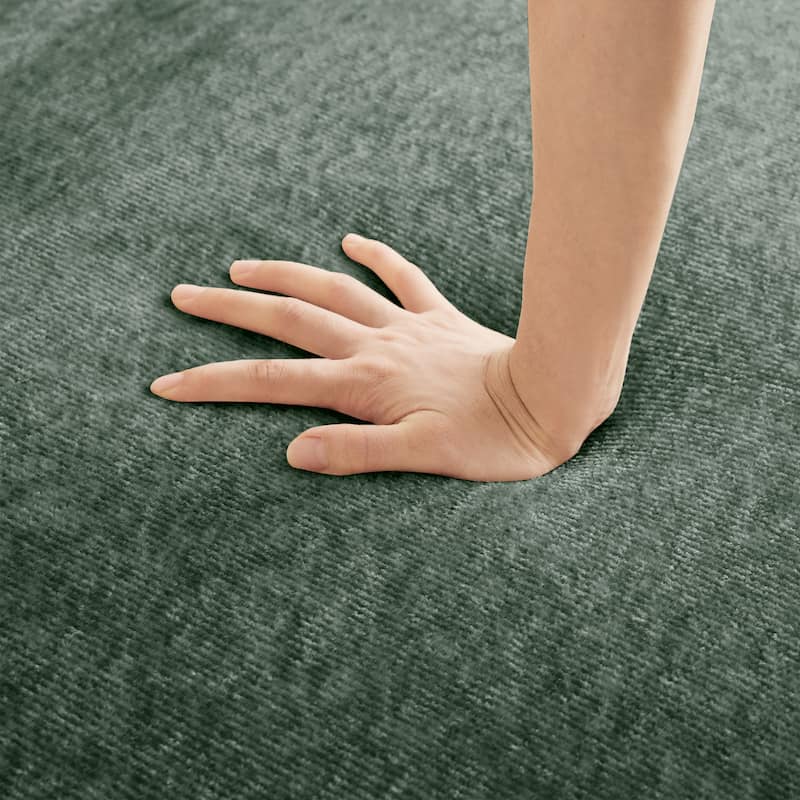 GDFStudio - Modular 4-Seater 138.58" Boneless Velvet Sofa