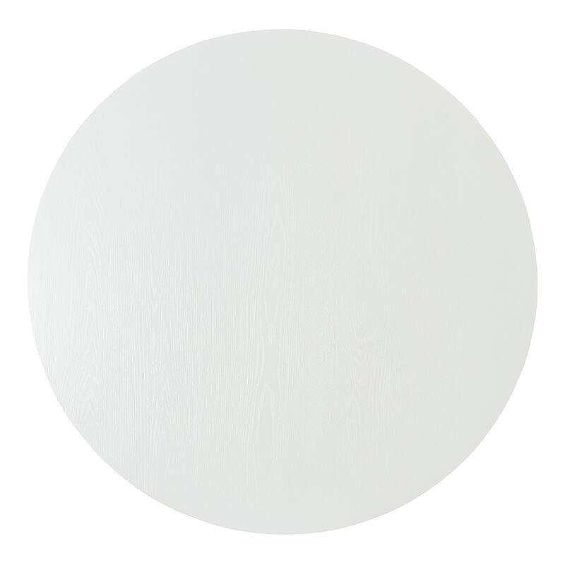 Retro Round Dining Table Minimalist Elegant Table
