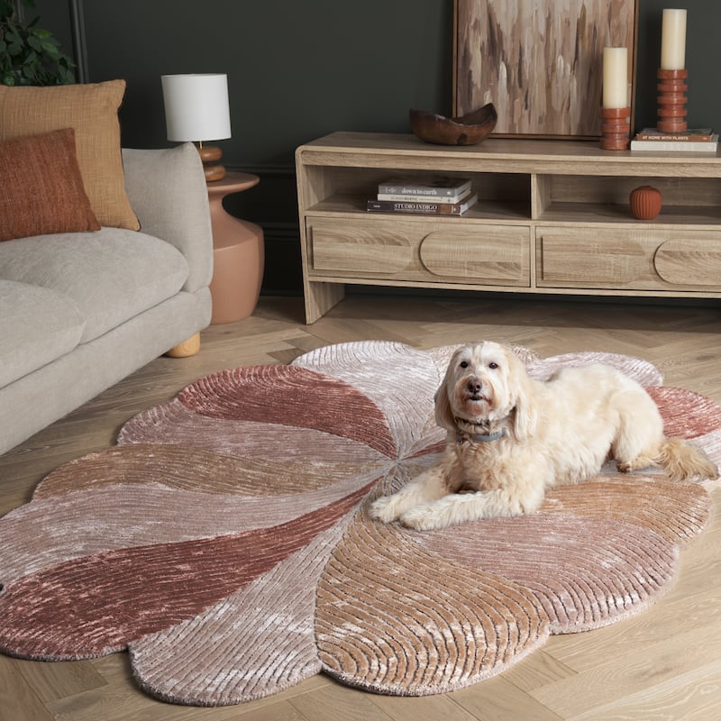 SAFAVIEH Handmade Fifth Avenue Vidya Mid-Century Modern Viscose Rug