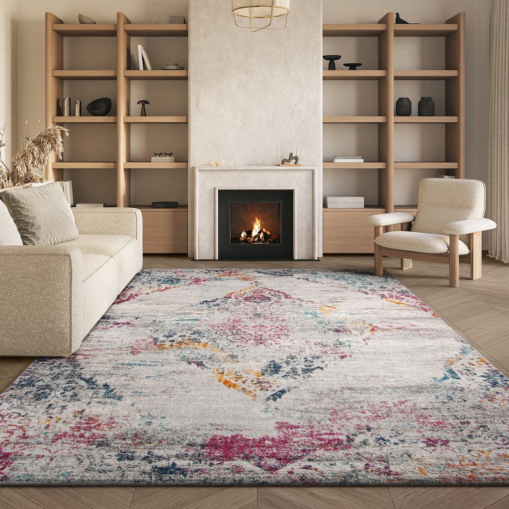 SAFAVIEH Madison Marilee Vintage Boho Oriental Rug