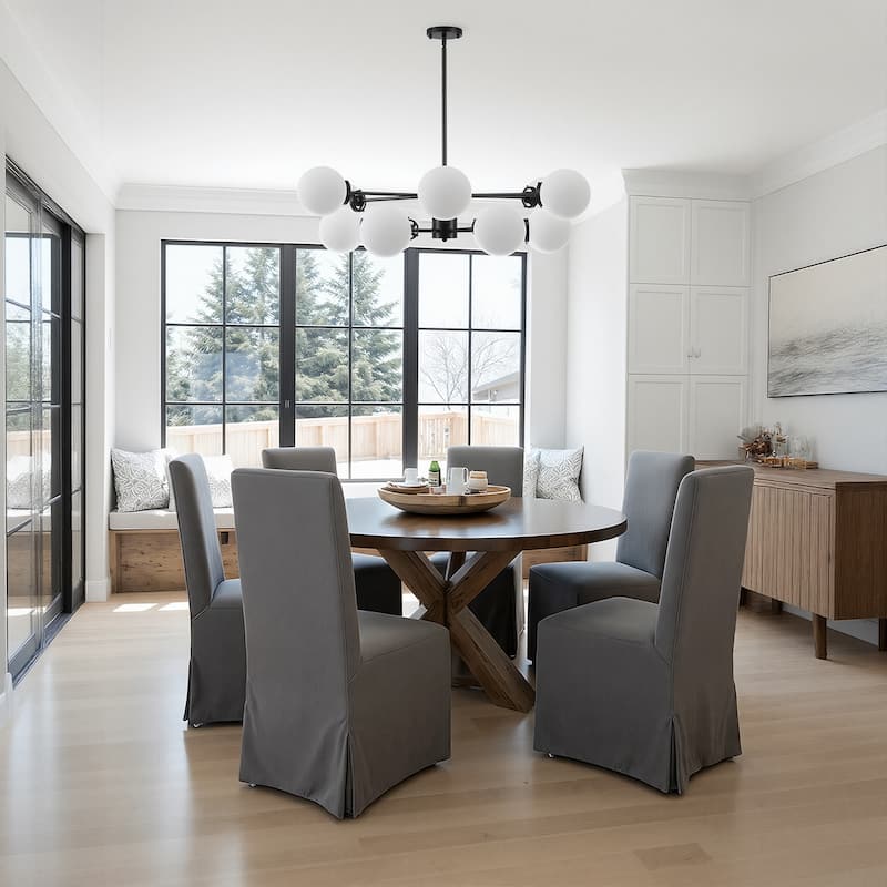 CO-Z Modern Linear Sputnik Pendant Chandelier (6/8/12 - Light)