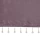 Madison Park Natalie Lightweight Faux Silk Valance with Beads - 50x26"