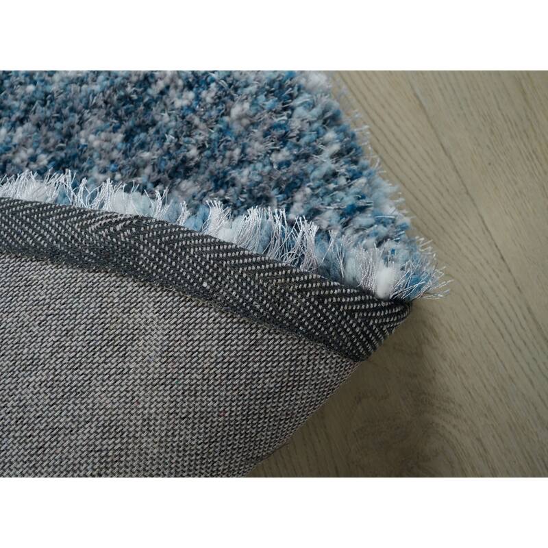 Lisbon Collection Hand Woven Mixed Color Thick Area Rug