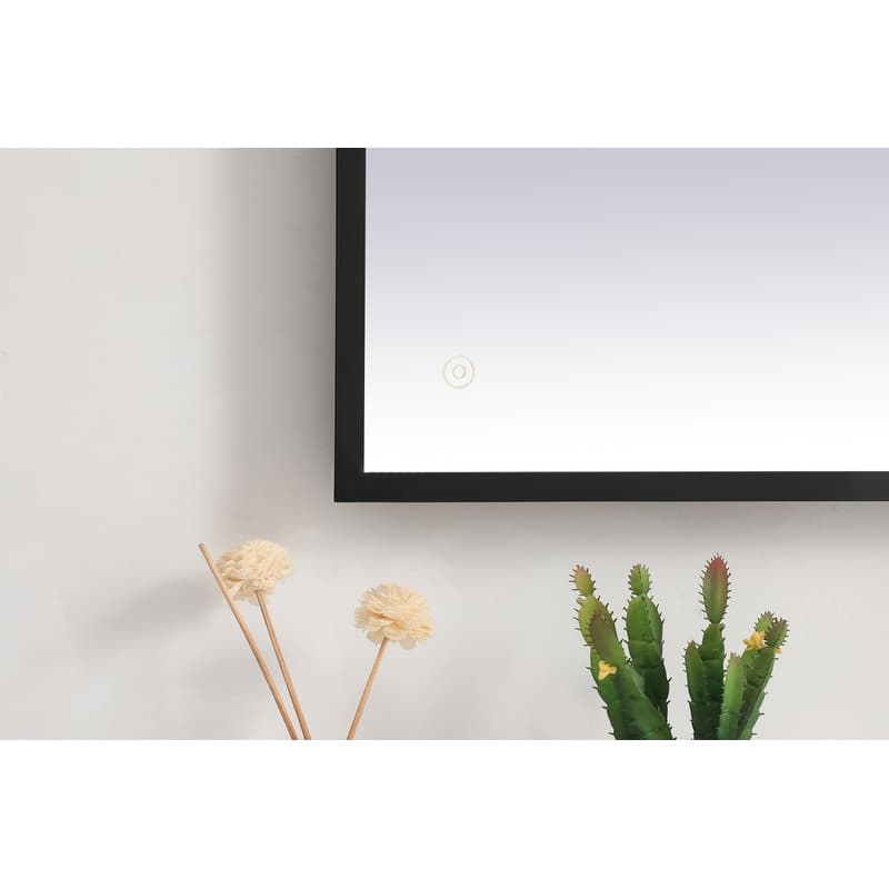Indigo Home 24x40 inch LED mirror with adjustable color temperature