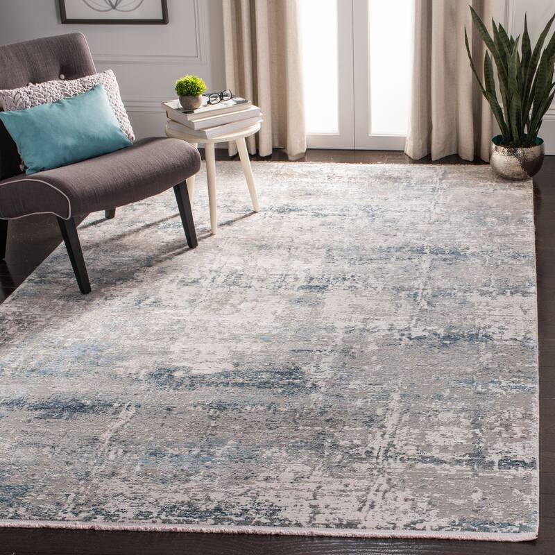 SAFAVIEH Eclipse Tjitske Vintage Boho Abstract Viscose Rug with
