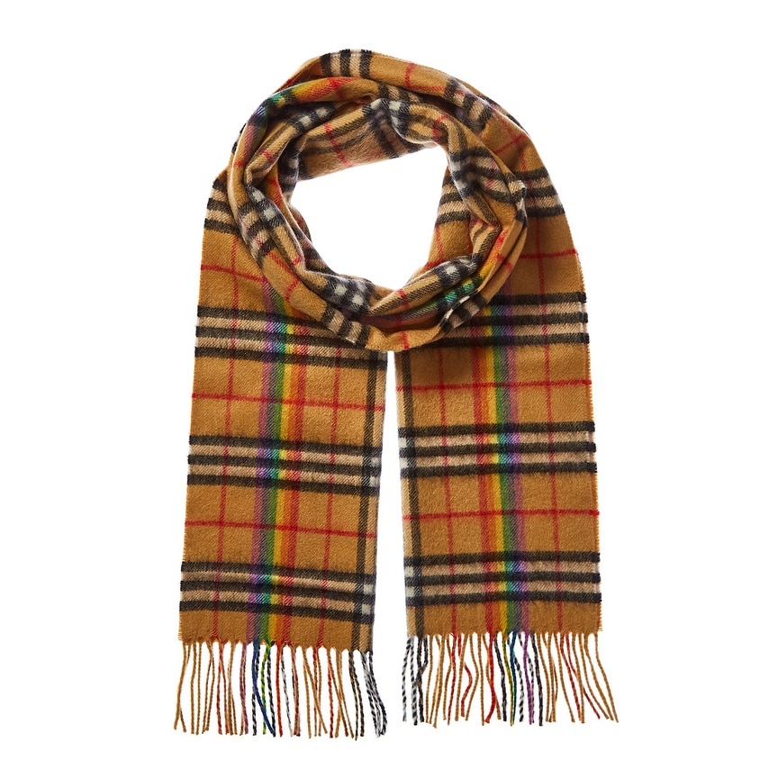 burberry wool scarf vintage