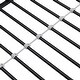 preview thumbnail 6 of 5, Black Twin over Full Size Metal Bunk Bed with Ladder and Fence for Kids, Boys and Girls