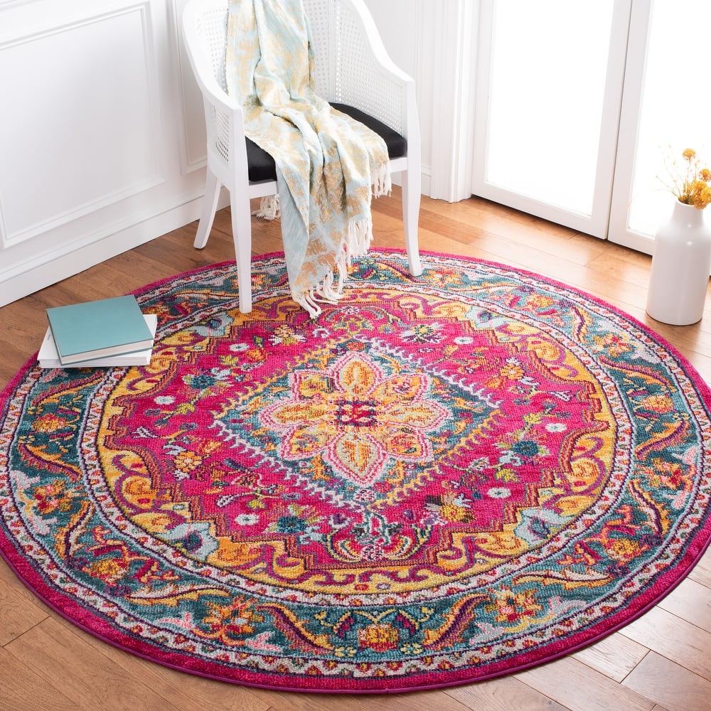 SAFAVIEH Phoenix Sameh Vintage Boho Oriental Rug