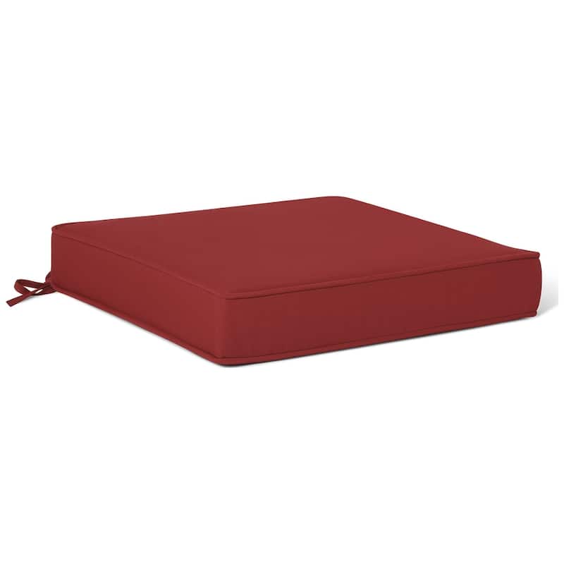 Fading Free All Weather Outdoor Patio Seat Cushions - (Set of 2)
