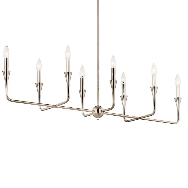 Kichler 52693 Alvaro 8 Light 46" Wide Taper Candle Style Chandelier
