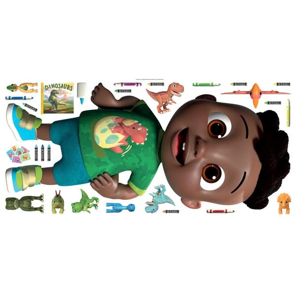 slide 2 of 7, Cocomelon Cody Giant Peel and Stick Wall Decals by RoomMates