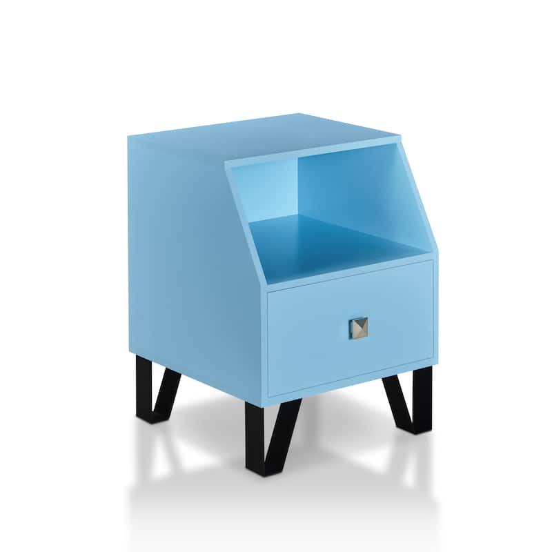 Kara Contemporary 16-inch 1-Shelf Side Table by Furniture of America