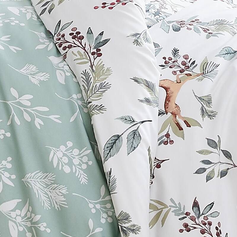Happy Holidays 3-piece Duvet Cover Set