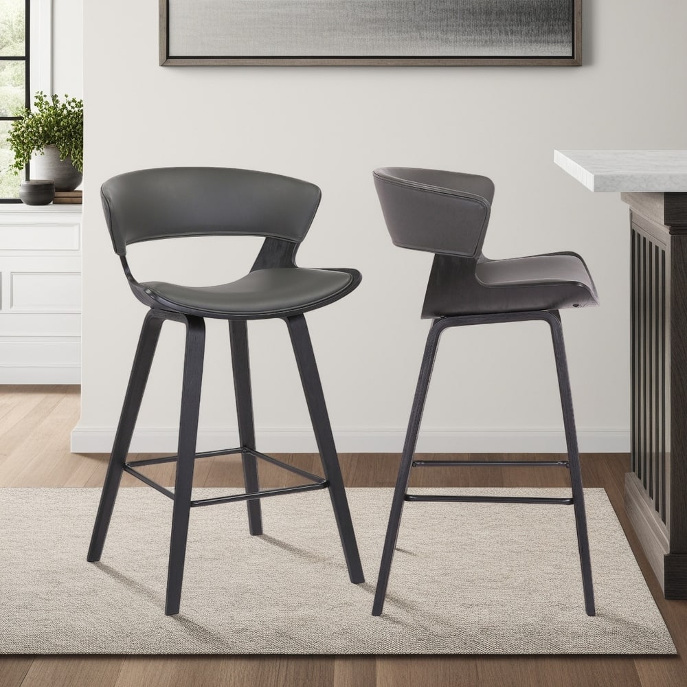 Jagger Modern Counter Height Bar Stool, Counter Chair with Wood Frame