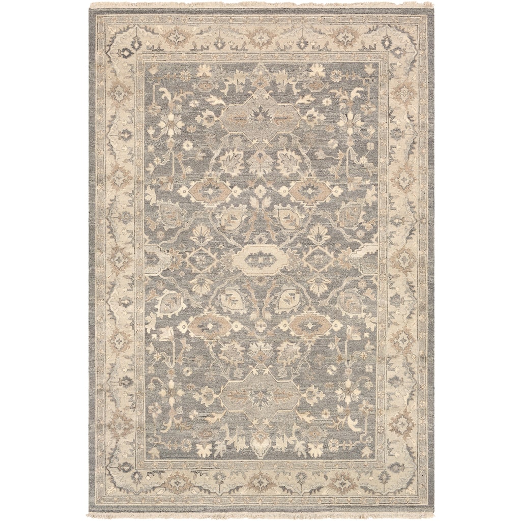 Hand-knotted Bovina Semi-worsted New Zealand Wool Area Rug