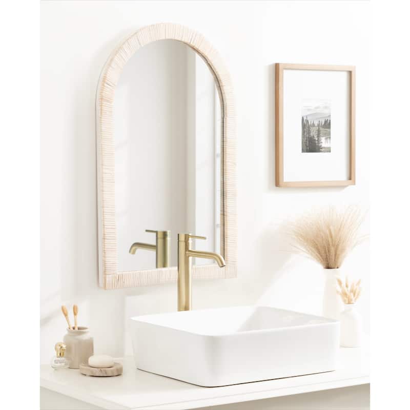 Kate and Laurel Rahfy Arch Framed Wall Mirror