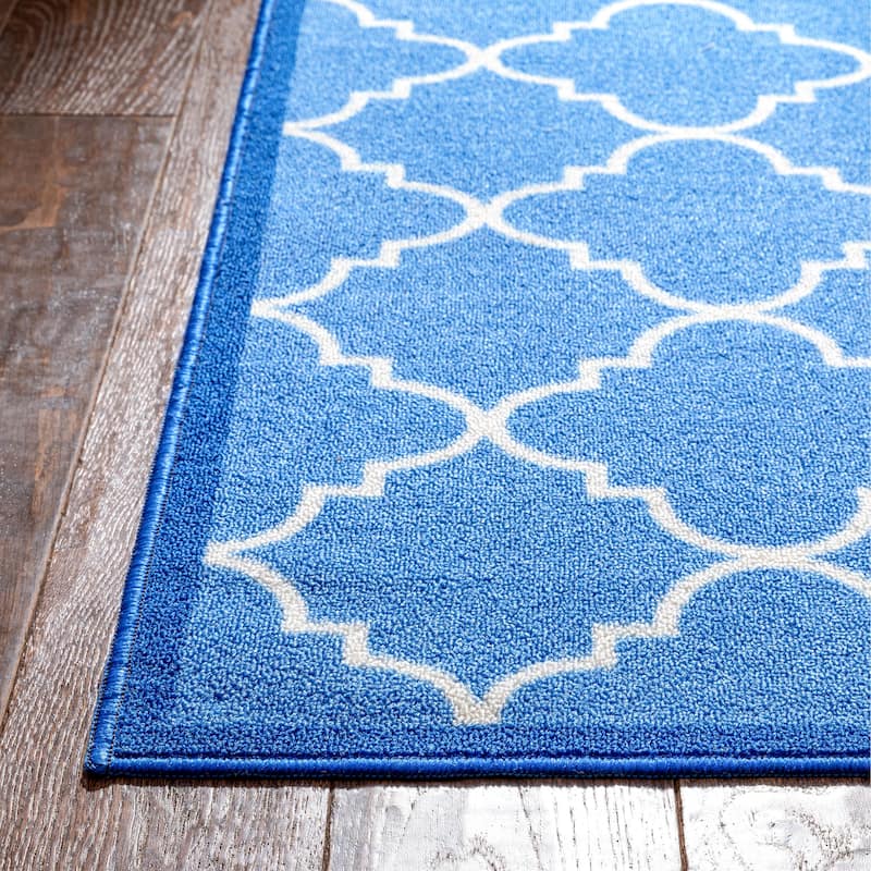 Well Woven Kings Court Brooklyn Trellis Lattice Modern Area Rug