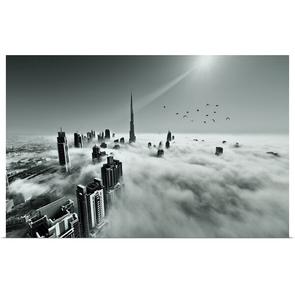 "Up Up And Above" Poster Print
