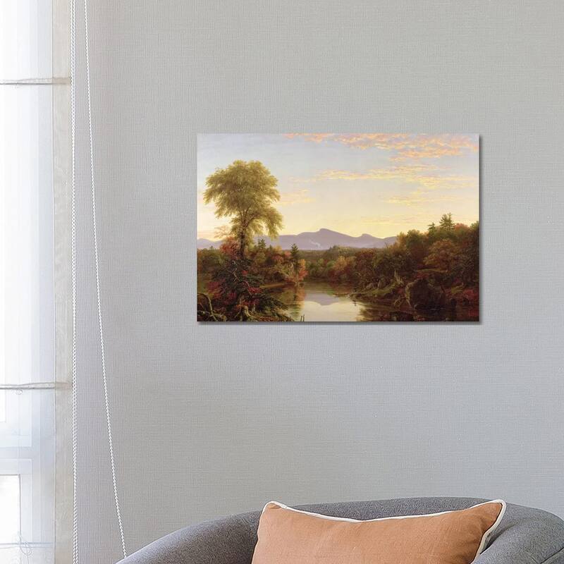 iCanvas "Catskill Creek, New York, 1845" by Thomas Cole Canvas Print - 18x26x1.5