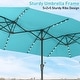 preview thumbnail 7 of 62, 15ft Patio Umbrella Outdoor Market Umbrella with Base and LED Lights