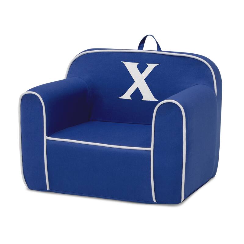 Delta Children Personalized Monogram Cozee Chair - Customize with Letter X