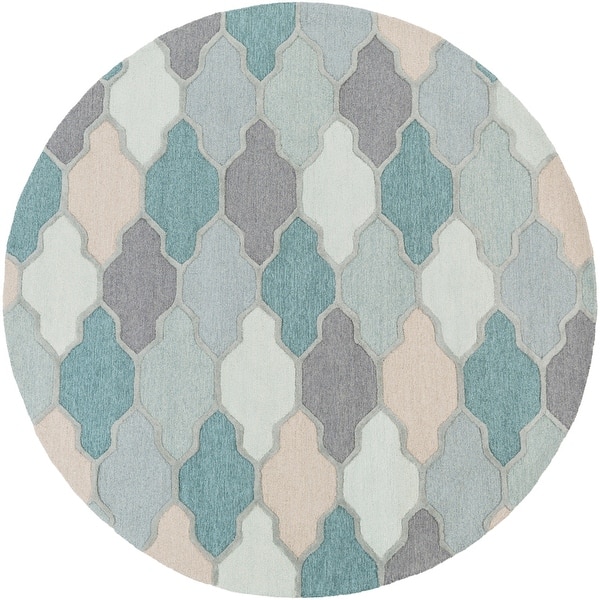 slide 2 of 50, Hand-Tufted Ryde Moroccan Trellis Wool Rug