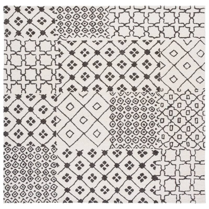 SAFAVIEH Handmade Ebony Gulhatun Wool Rug