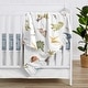 preview thumbnail 2 of 3, Sweet Jojo Designs Watercolor Dinosaur Dino Baby Boy Receiving Security Swaddle Blanket Green Blue White Modern Jurassic Animal