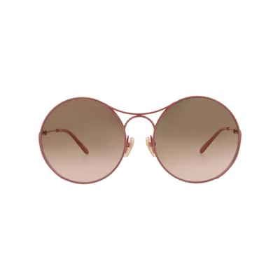 Chloé Round-Frame Metal Sunglasses - NS