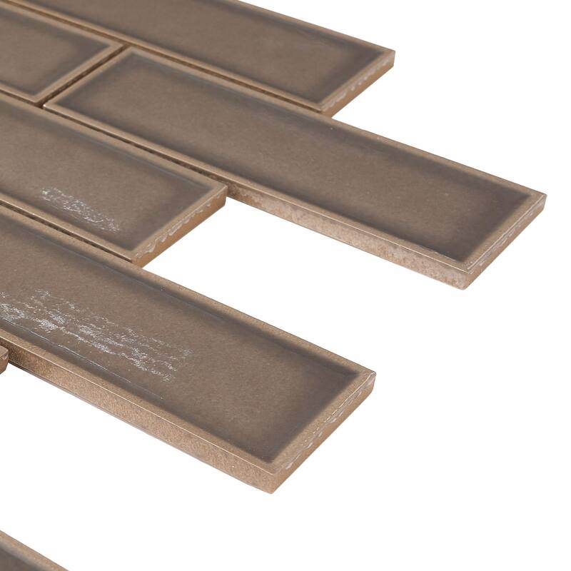 Century 2" x 6" Brick Porcelain Mosaic Tile