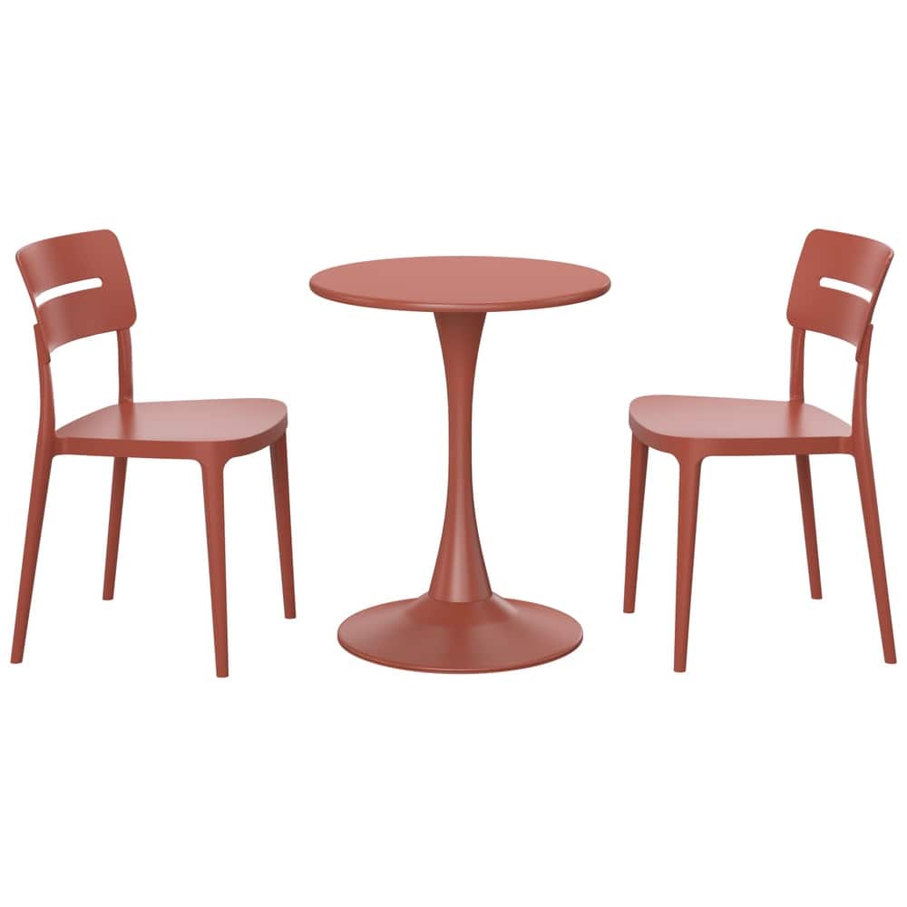 Frond and Form 2-Person Outdoor Round Dining Set