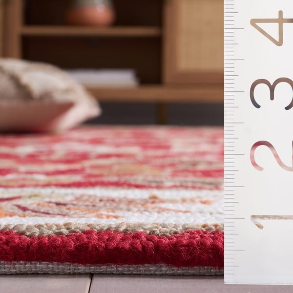 dimension image slide 2 of 3, SAFAVIEH Handmade Easy Care Deidra Oriental Rug