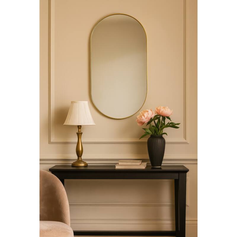 Varaluz Capsule Wall Mirror - 22"W x 40"H Mirror