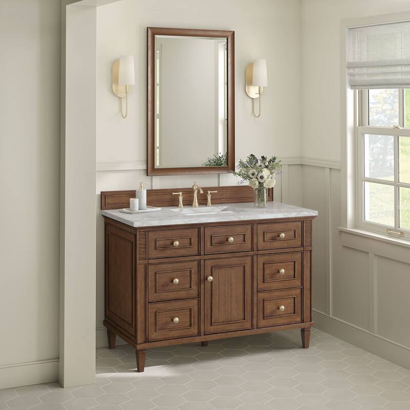 James Martin Vanities 424-V48-FVSL Lorelai 48" Free Standing Single